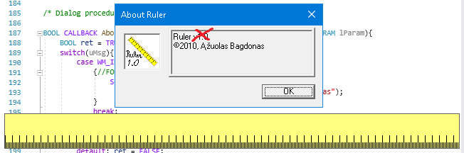 Ruler (abandonned?, not completed)